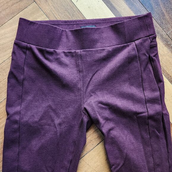 LOFT Deep Purple Leggings Size Small - Picture 6 of 13